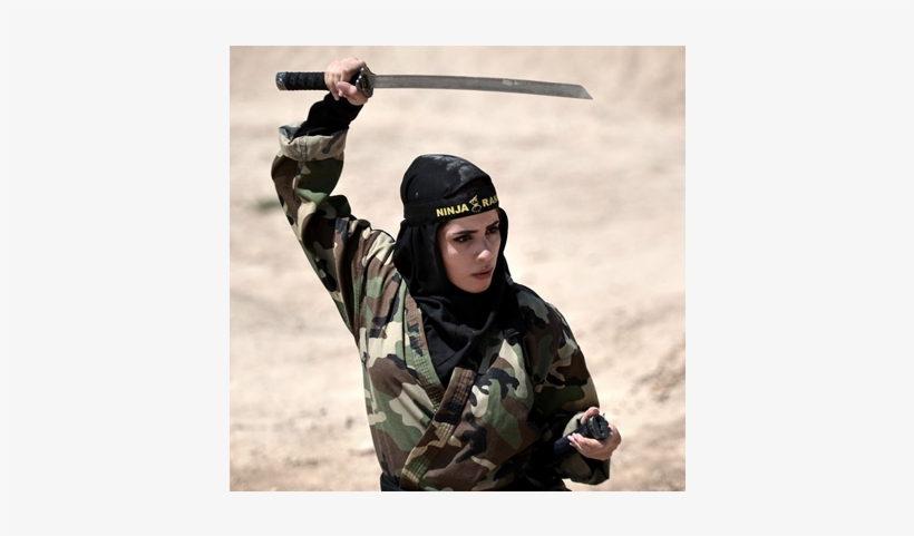 Ninjutsu Instructor Fatima Muamer Had Previously Said - Iranian Women Soldiers, transparent png