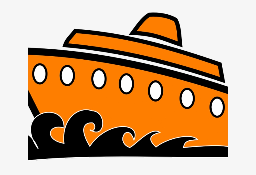 Ship Clipart Vector - Lets Go On A Cruise, transparent png