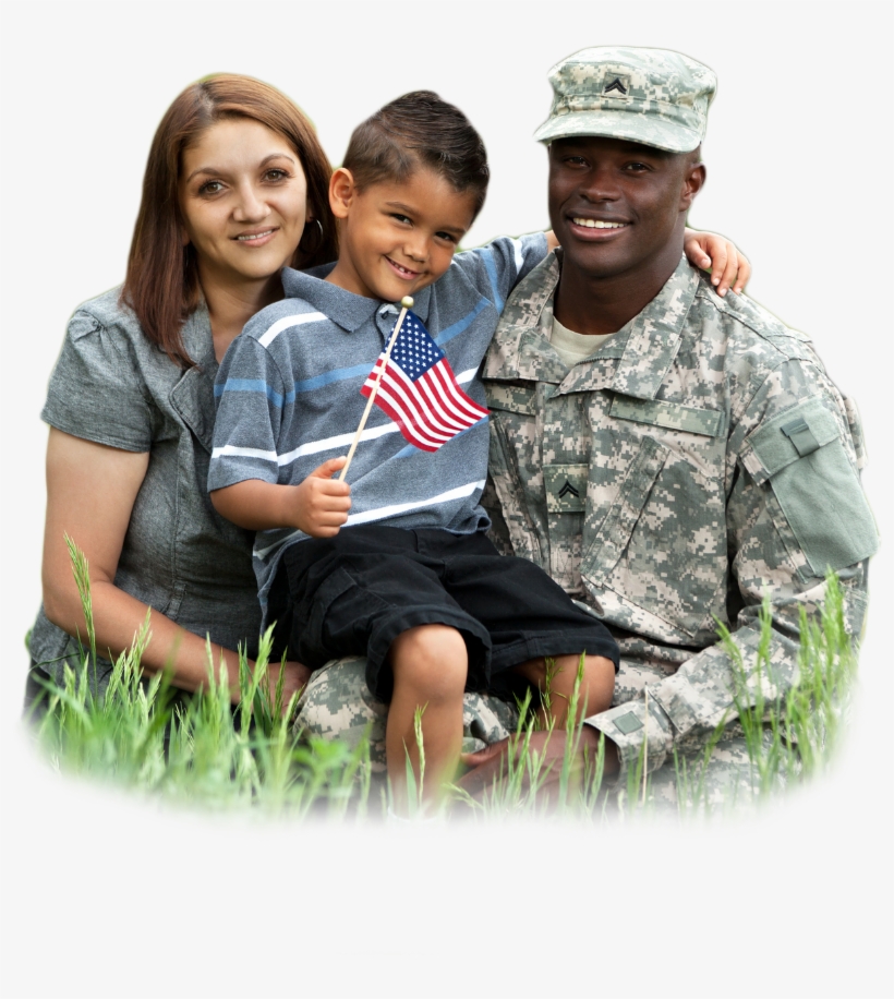 800,000 - Stock Photo Military Family, transparent png