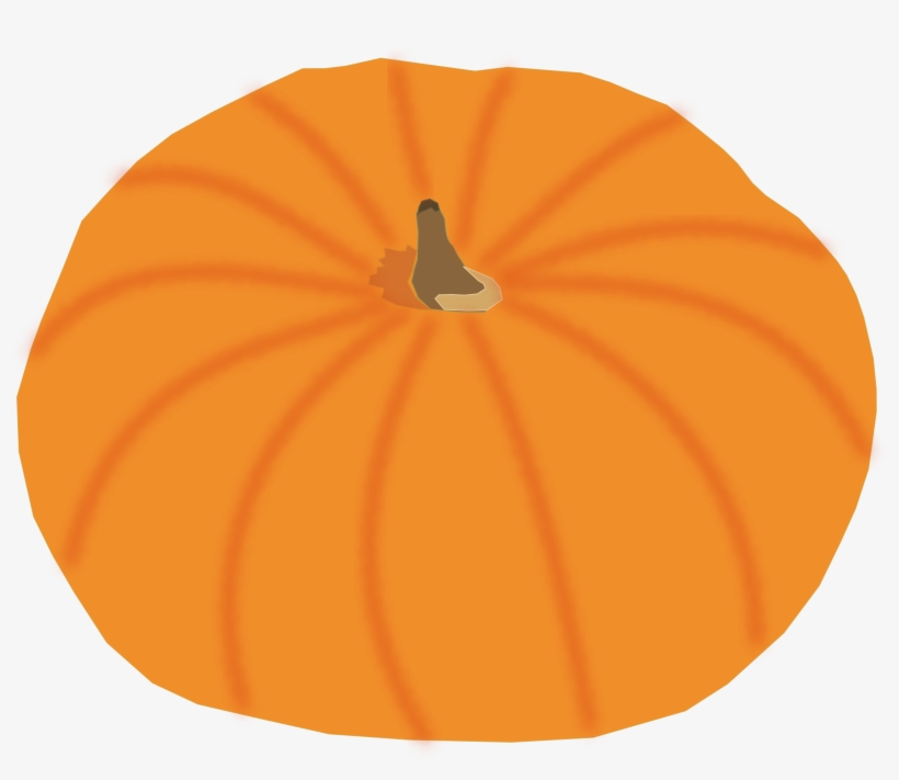 Drawing Of A Pumpkin For Halloween - Calabazas De Acción De Gracias, transparent png