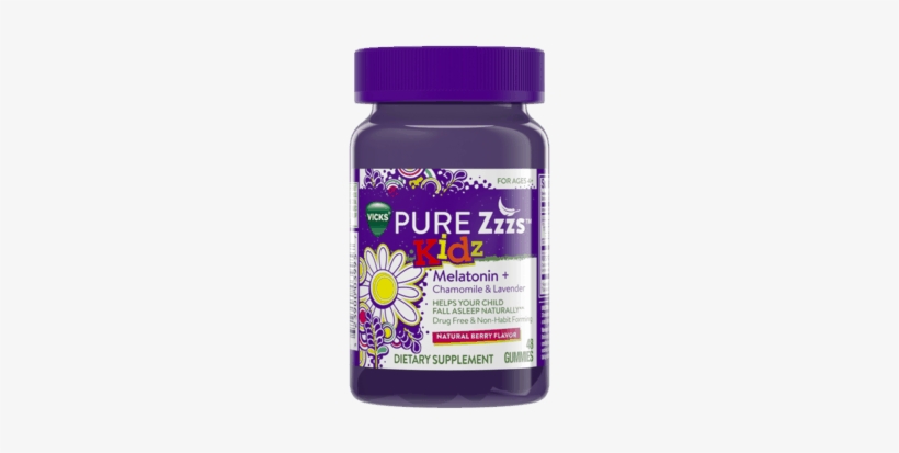 Vicks® Pure Zzzs™ Kidz Melatonin Gummies - Pure Zzz Kidz, transparent png