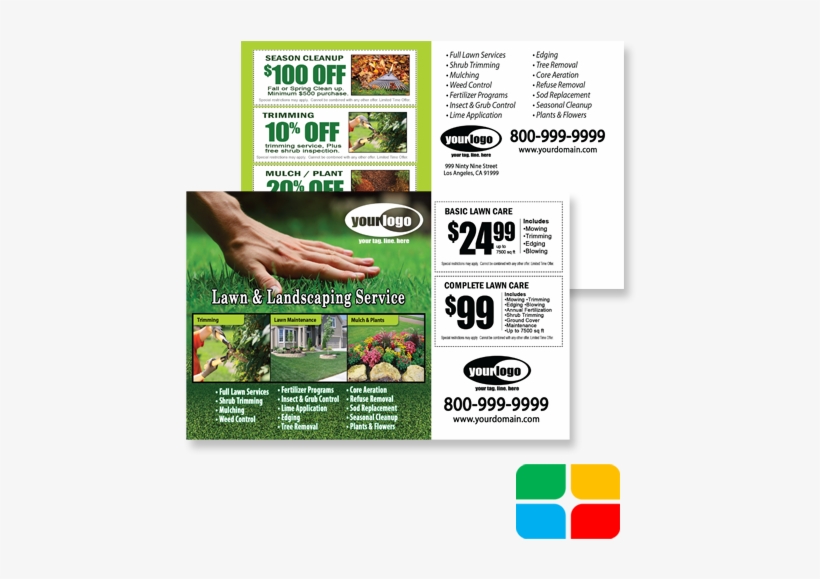 Landscaping Postcards La010002 - Insect Control Postcard Template, transparent png