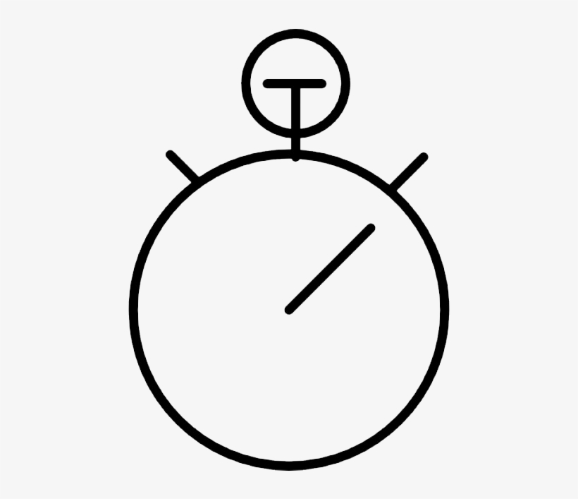 Timer Online - Silhouette, transparent png