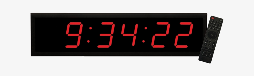 Big Time Clocks Led Countdown Clock With Remote - Led Display, transparent png