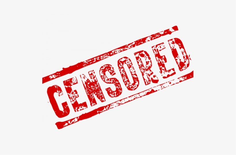 Schools Have Gotten To The Point Where Websites, Books, - Censored Stamp Tile Coaster, transparent png