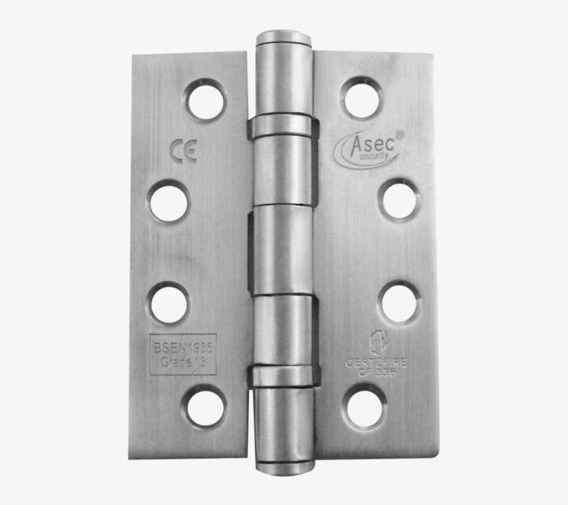 Asec Grade 13 Stainless Steel Ball Bearing Butt Hinge, transparent png