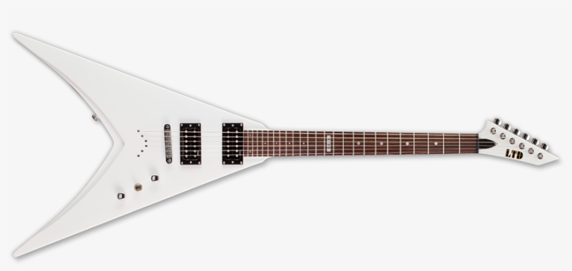 Share - Tweet - Esp Ltd V-50 Snow White, transparent png