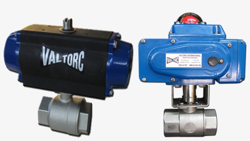 Actuated Full Port Stainless Steel Ball Valve - Automated Ball Valve, transparent png