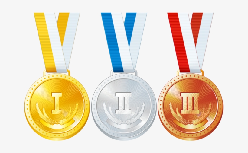 Freeuse Bronze Medal Silver Medals - Gold Medal Silver Medal Bronze Medal, transparent png