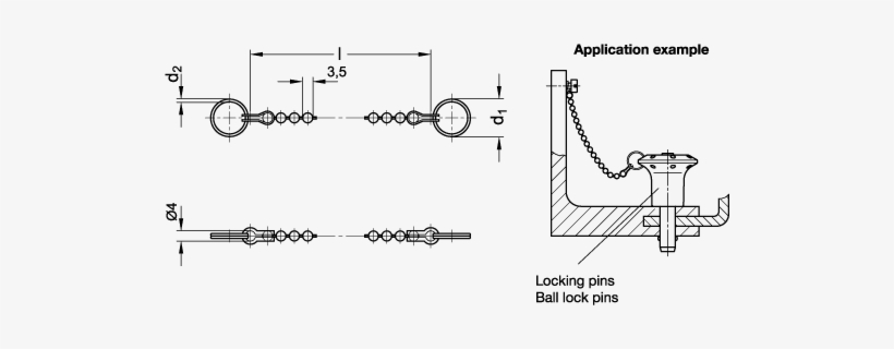 Zoom Stainless Steel Ball Chains Gn - Stainless Steel, transparent png