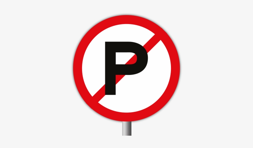 No Parking - Road Signs Poster, transparent png
