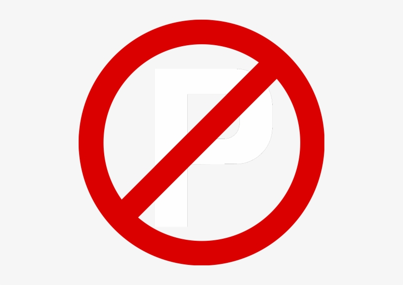No Parking - Money With A Line Through, transparent png