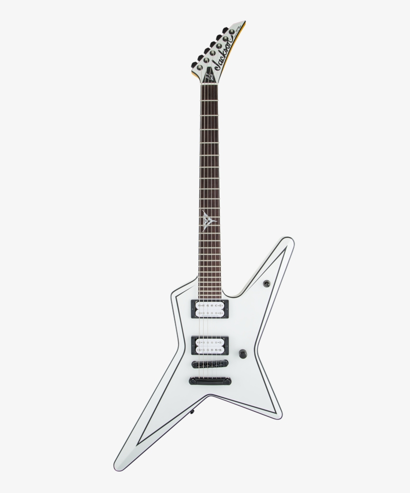 Usa Signature Gus G - Jackson Gus G. Star Signature In Satin White, transparent png