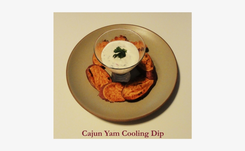 Cajun Yam Chips/cooling Dip - Clotted Cream, transparent png