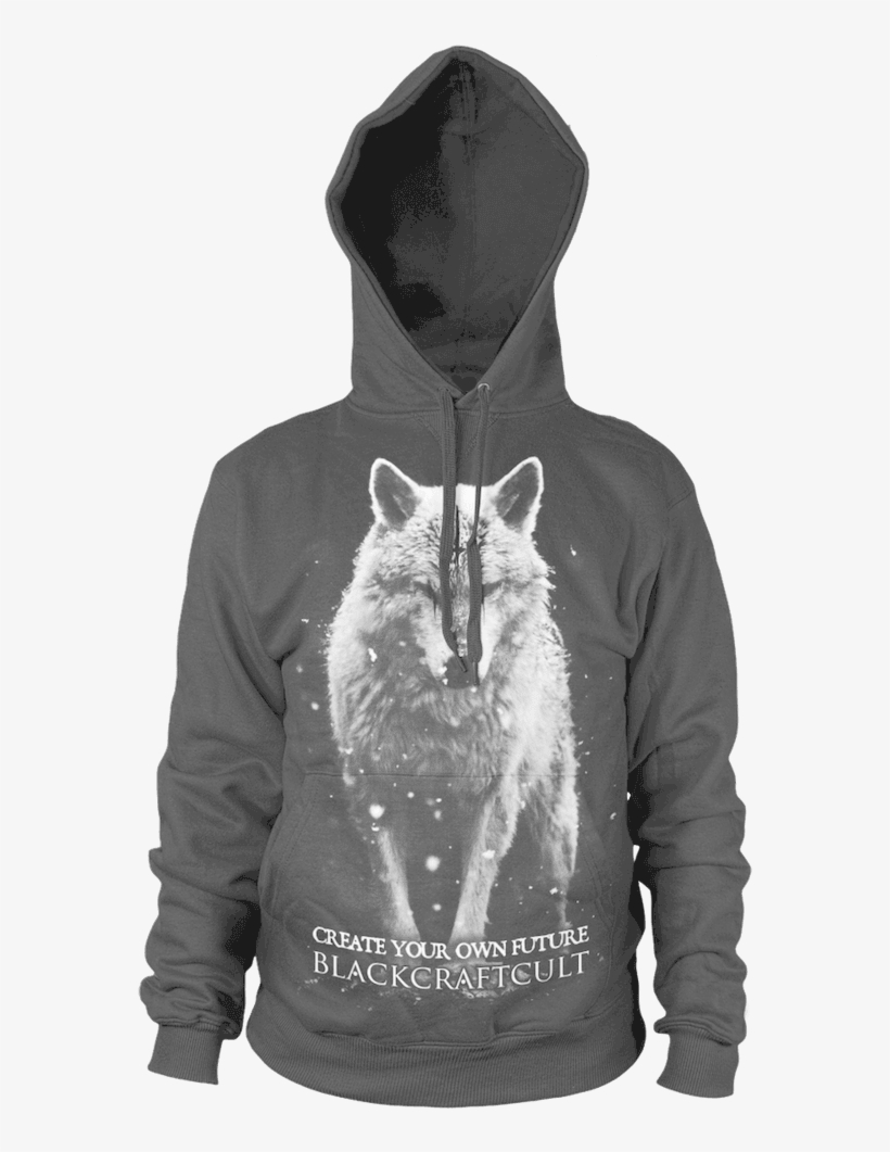Hooded Pullover Sweater - Black Craft Cult Believe In Yourself Hoodie, transparent png