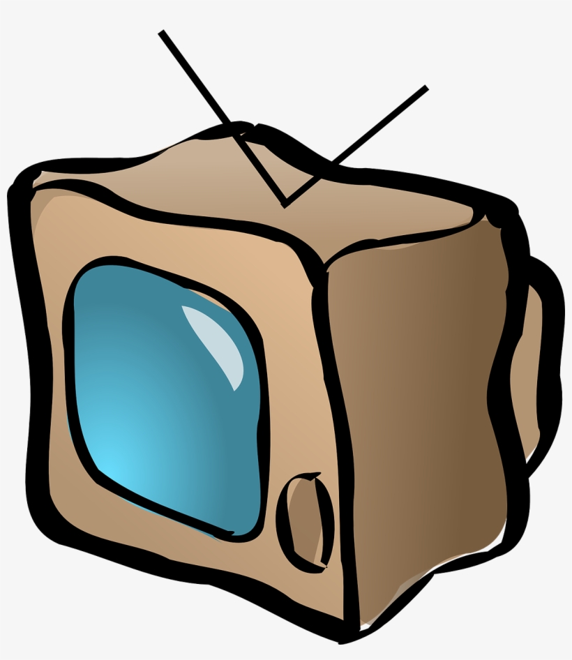 Vector - Old Antenna Television Hd Png, transparent png