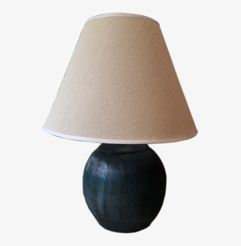 Lámpara Velador Turquesa - Lampshade, transparent png