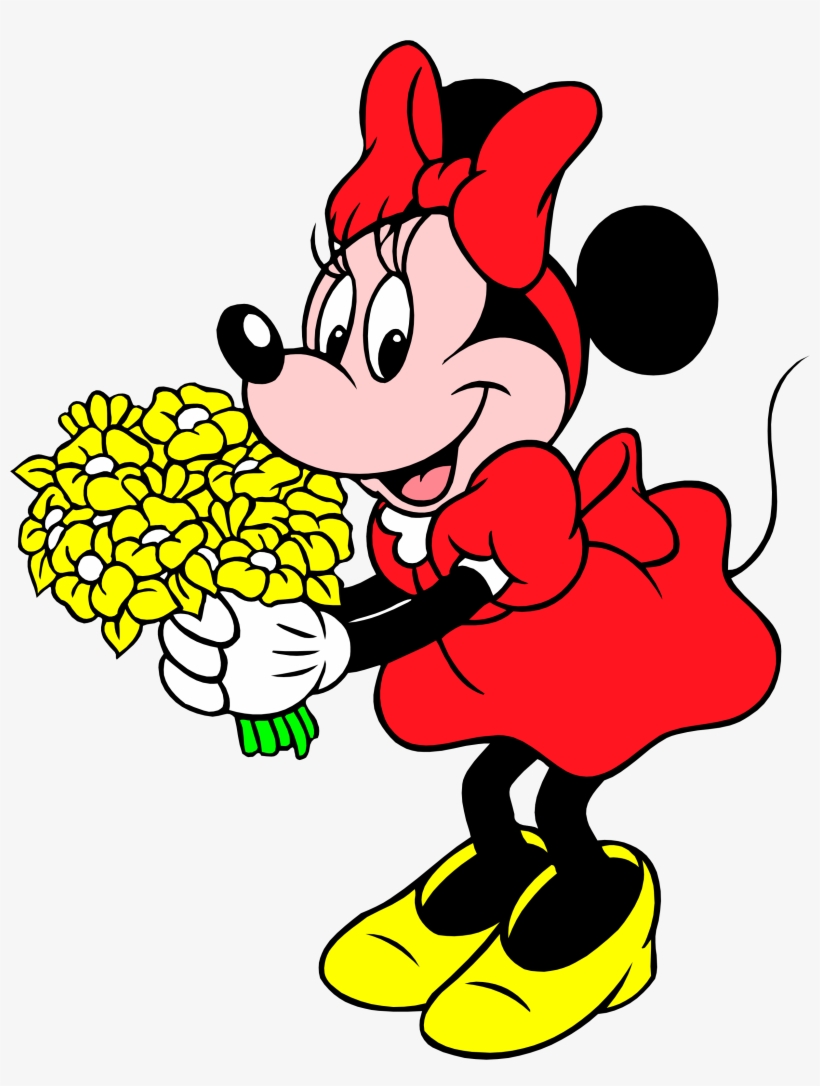 Minie Mouse 07 By Convitex - Disney Coloring Pages Minnie And Mickey Mouse, transparent png