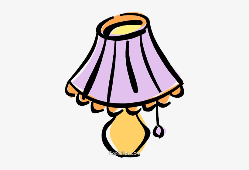 Lámpara De Mesa Libres De Derechos Ilustraciones De - Abajur Ilustração, transparent png
