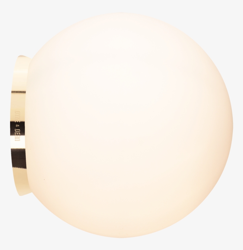 Lámpara Esférica Base De Latón 300mm - Sphere, transparent png