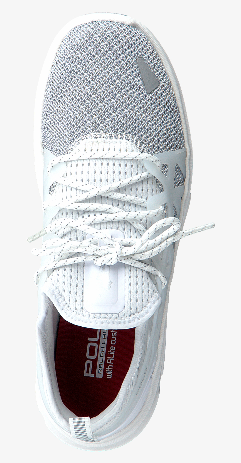 White Polo Ralph Lauren Sneakers Train200 Dames Womens - Polo Ralph Lauren  Train 200 - 659x1500 PNG Download - PNGkit