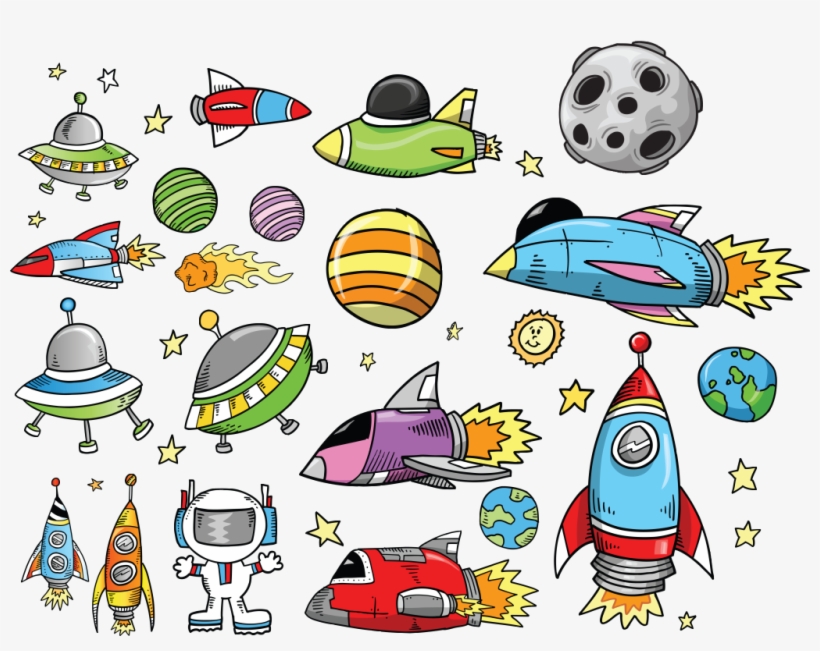 Astronauta Espacial, Planeta Terra, Astronauta - Outer Space Clipart, transparent png