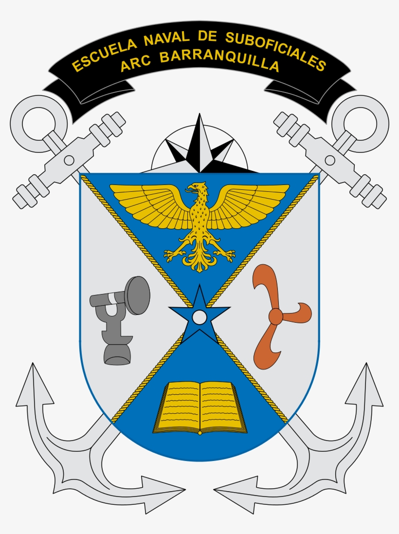 Escudo Escuela Naval De Suboficiales Arc Barranquilla, transparent png