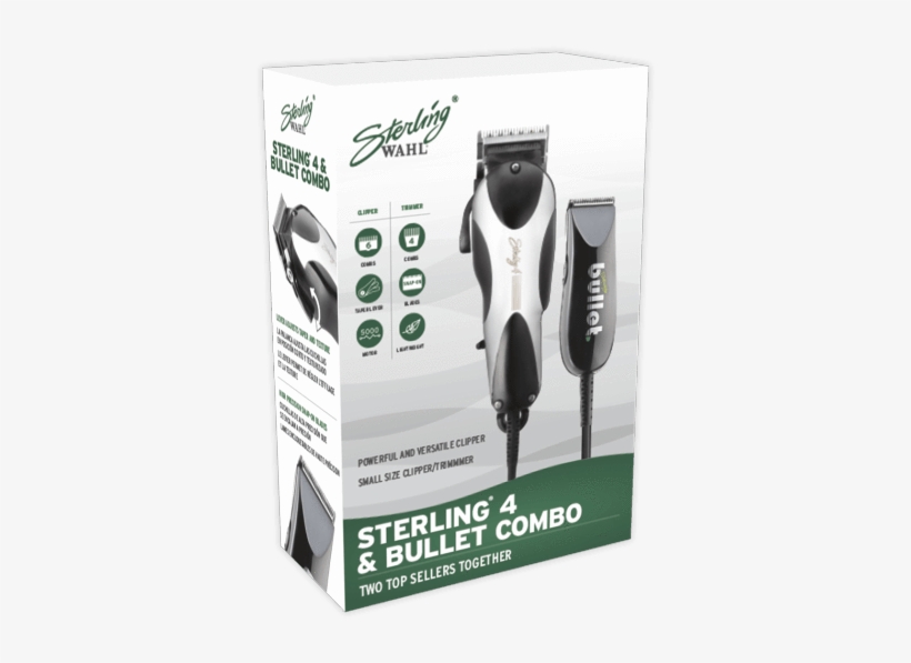Sterling 4 Bullet Combo - Wahl Sterling 4 Bullet Combo, transparent png