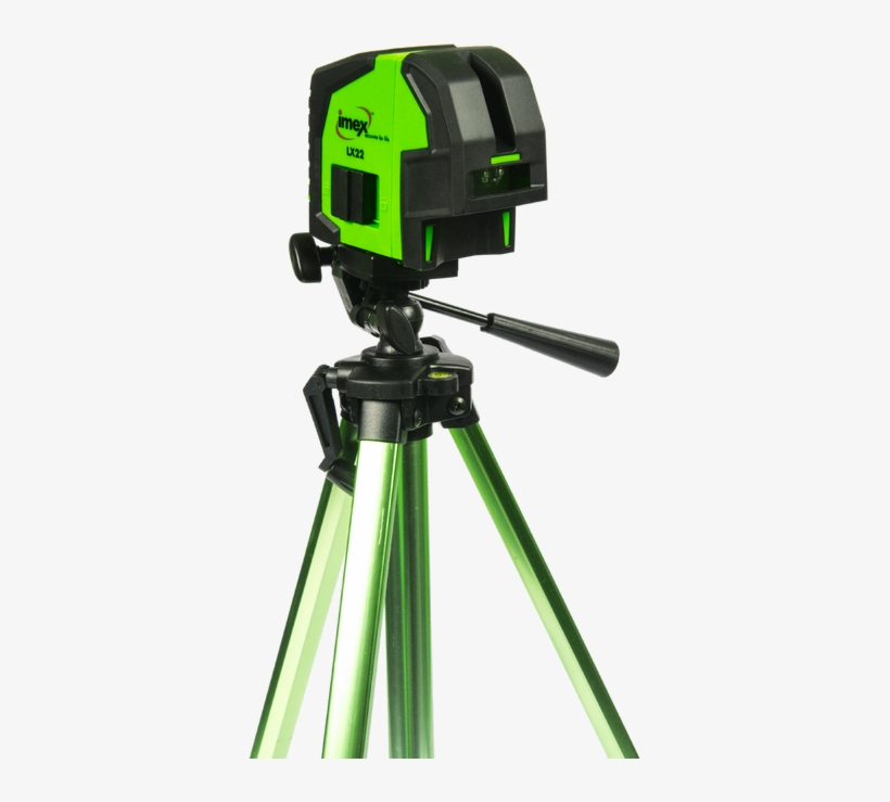 Image - Imex Lx22 Crossline Laser Level With Tripod, transparent png