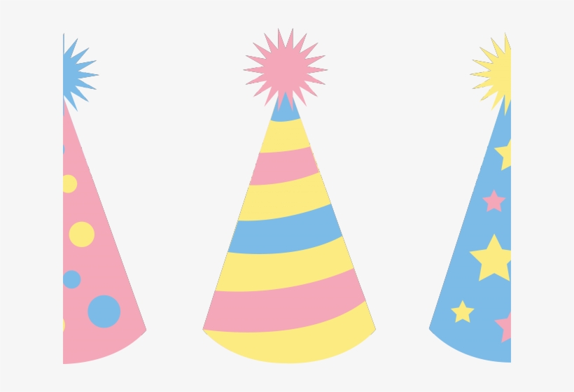 Birthday Hat Vector - Birthday Hat Vector Png, transparent png