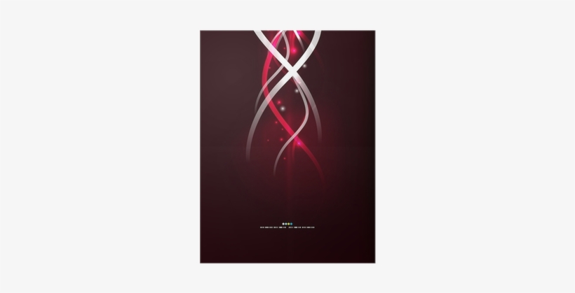 Neon Glowing Lines Abstract Background Poster • Pixers® - Graphic Design, transparent png