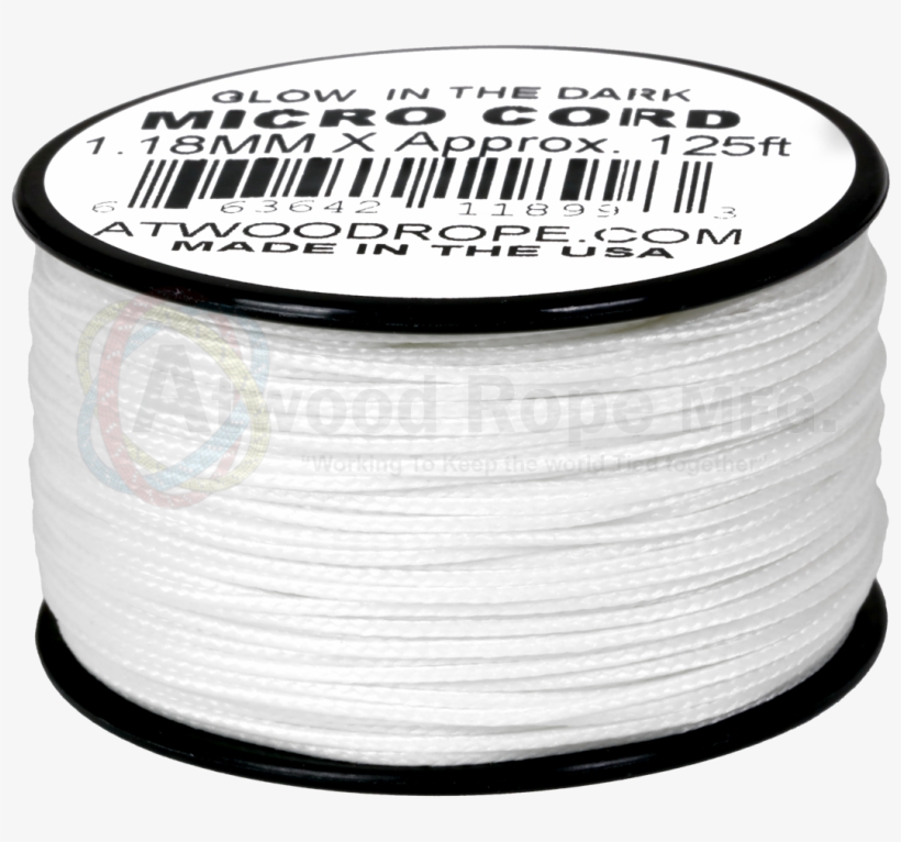 18mm Micro Cord Uber Glow - Rope, transparent png