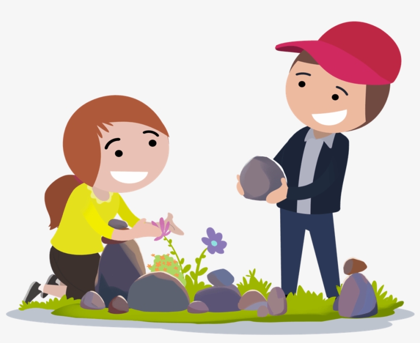 Kw Kindness Rocks - Rock, transparent png