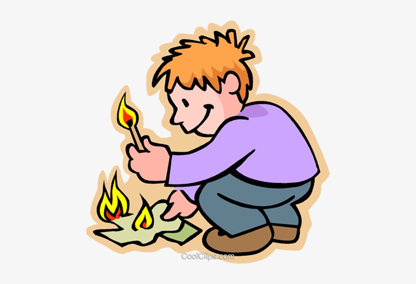 Niño De Fuego De Iluminación Libres De Derechos Ilustraciones - Starting A Fire, transparent png