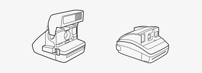 Film For Polaroid 600 Cameras - Polaroid 600 Line, transparent png