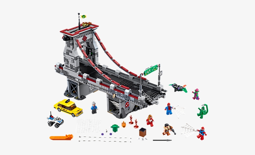 Web Warriors Ultimate Bridge Battle - Lego: Marvel Super Heroes: Spider-man : Web Warriors, transparent png