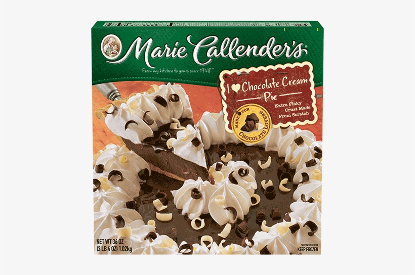 I Love Chocolate Cream Pie - Marie Callender's Chocolate Cream Pie, transparent png