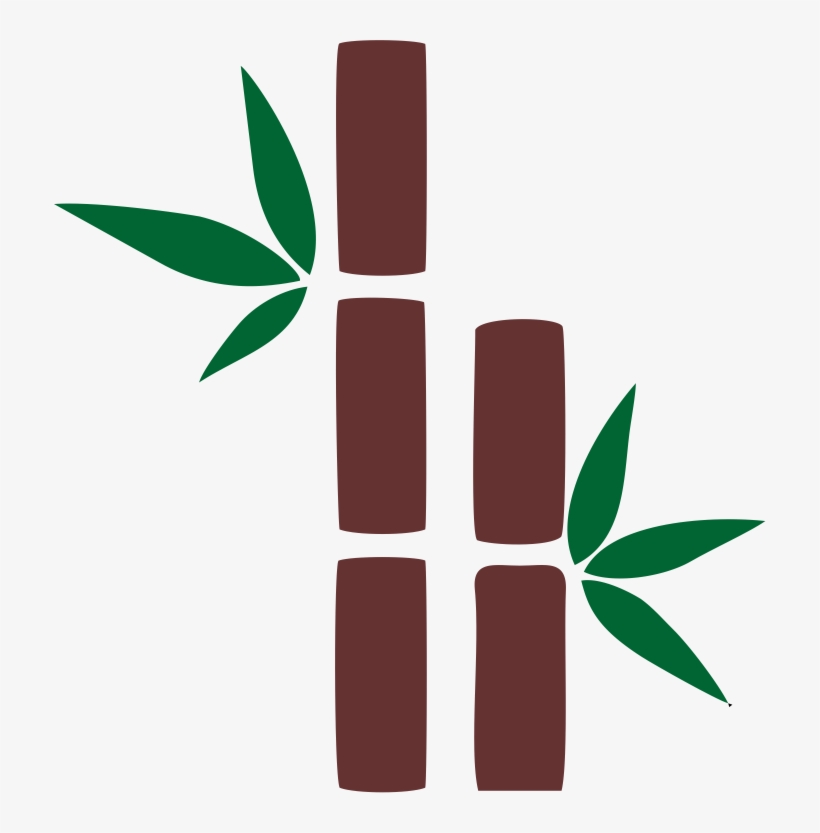Bambu - Sugar Cane Silhouette, transparent png