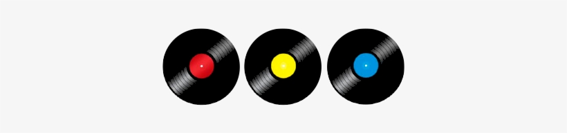 Cor Do Fundo - Discos De Vinil Decoração, transparent png