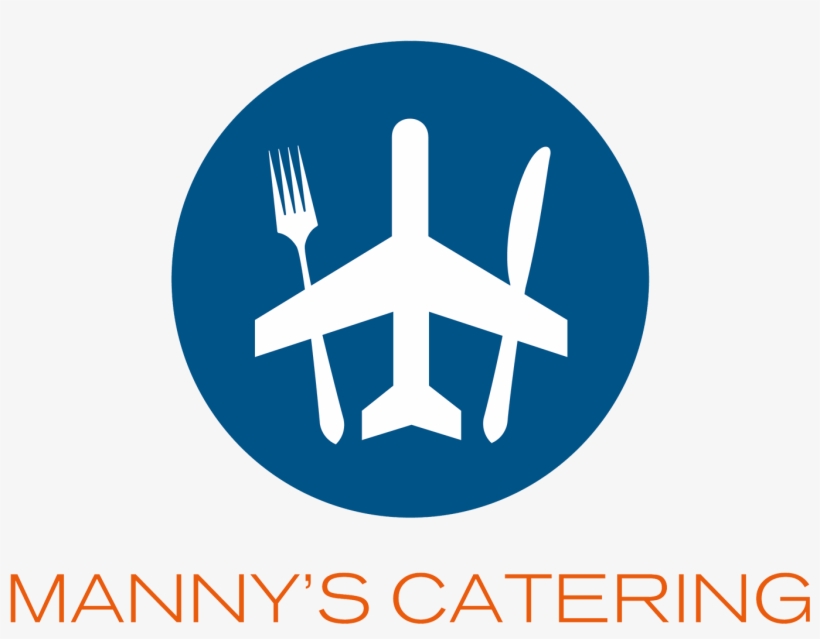 Through Manny's Catering Catering - Flight Catering Logo, transparent png