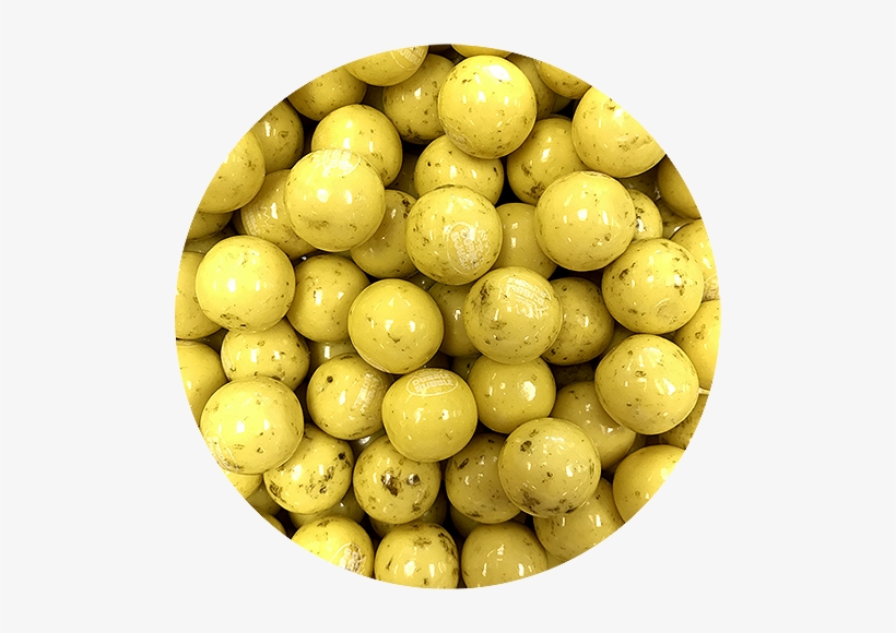 Dubble Bubble Banana Cream Pie Gumballs - Sphere, transparent png