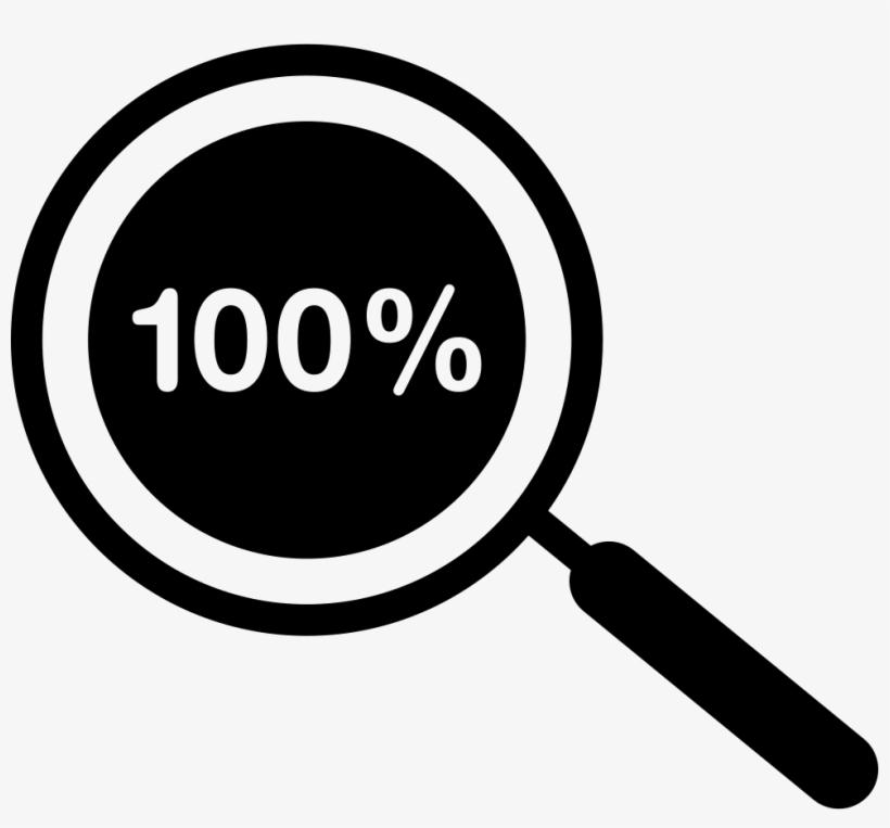 100 Percent Zoom Symbol Comments - 100 Percent Icon, transparent png