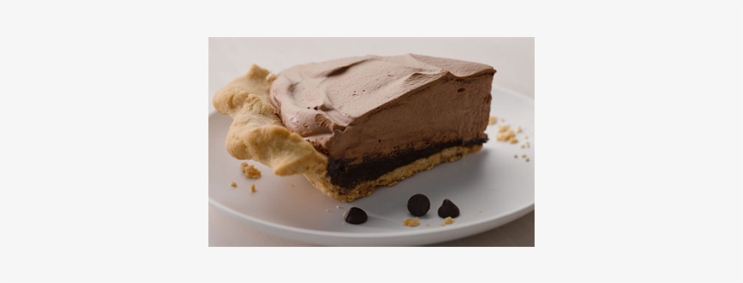 Decadent Truffle Bottom Chocolate Cream Pie - Cream Pie, transparent png