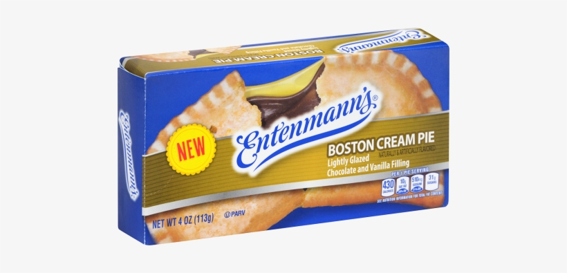 Single Serve Boston Creme Snack Pie - Entenmann's Minis Snack Pies, transparent png