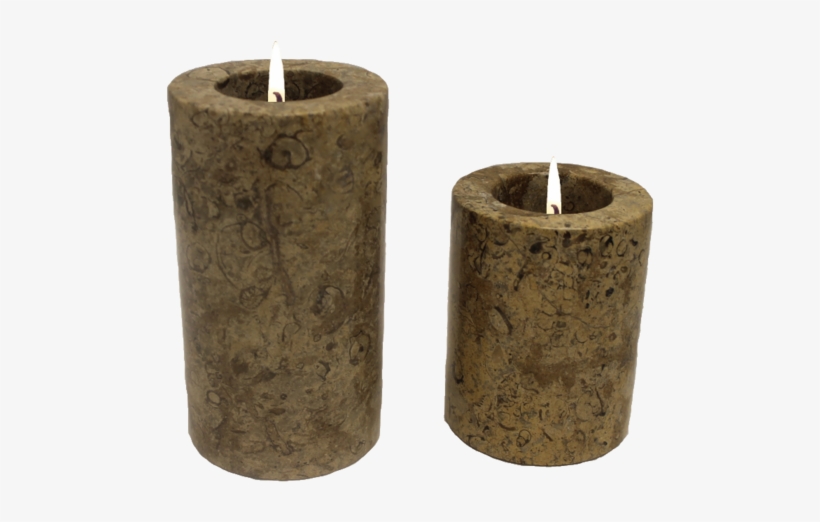 Fossil Stone Tea Light Urn - Tea, transparent png