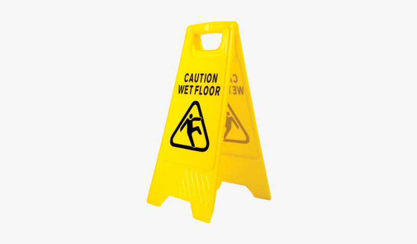Wet Floor Warning Sign - Signalisation Sur Sol, transparent png
