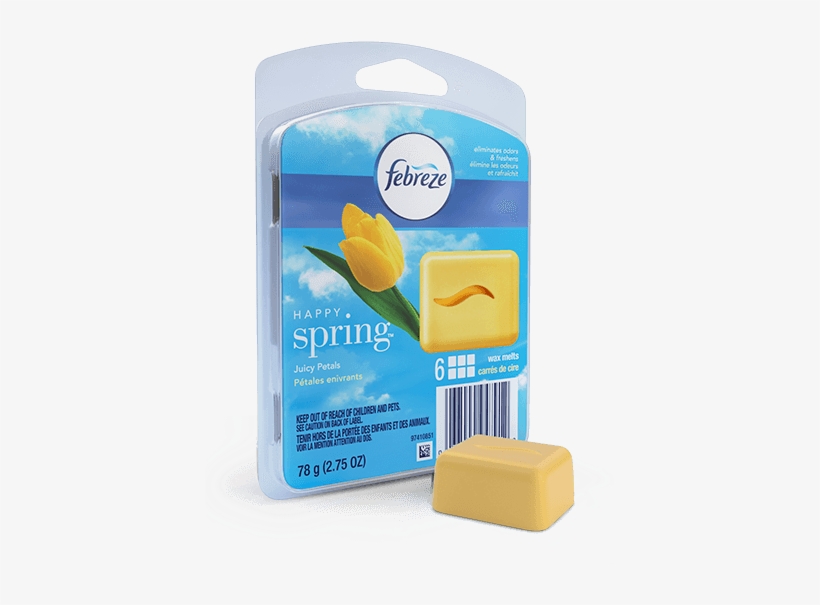 Spring Febreze Wax Melts, transparent png