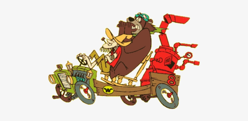 Autos Locos Wacky Races Arkansas Chuggabug 500x343 Png Download Pngkit