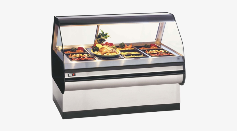 Wdcg 4 Four Well Hot Case Independent Top & Bottom - Hot Food Display Cases, transparent png