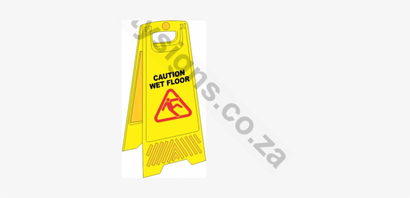 Pro-source Caution 24 X 12" Floor Sign 2 Sided Cdp1334, transparent png